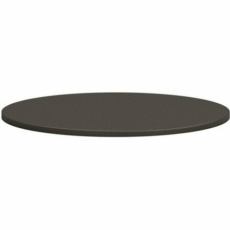 THE HON CO Top, Round, f/Mod Conference Table, 42inDia, Slate Teak HONTBL42RNDLS1